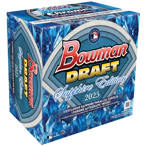 2025 Bowman Draft Baseball Sapphire Box Card –