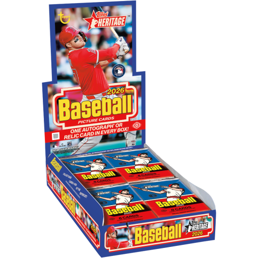 2026 Topps Heritage Baseball Hobby Card –