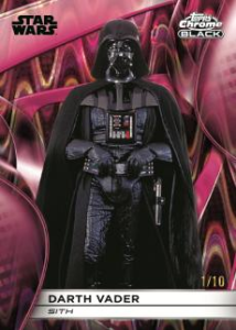 Darth Vader Chrome Black Base - 2025 Topps Star Wars Smugglers Outpost
