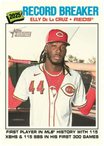 Elly De La Cruz - 2026 Topps Heritage Baseball