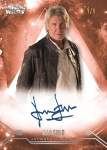 Han Solo Stellar Signature Autographs - 2025 Topps Star Wars Smugglers Outpost