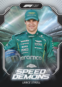 Lance Stroll Speed Demons - 2025 Topps Chrome Formula 1 Racing