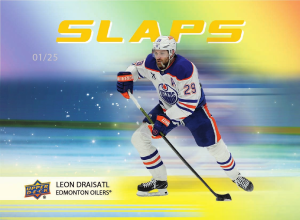 Leon Draisatl Slaps Gold - 2025-26 Upper Deck Series 2 Hockey