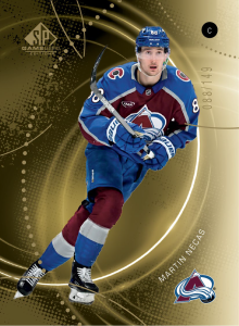 Martin Necas Base Gold Card –