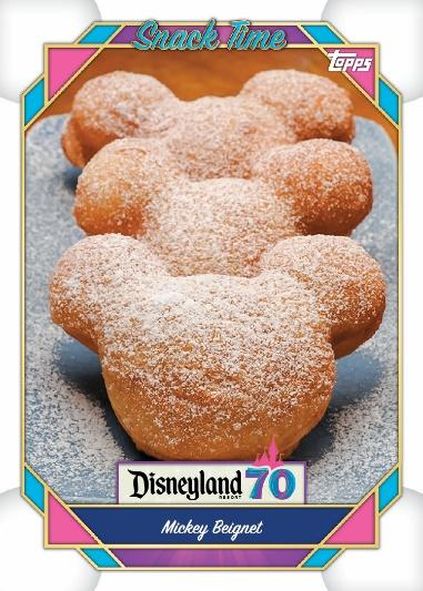 Mickey Beignet Snack Time - 2025 Topps Disneyland 70th Anniversary