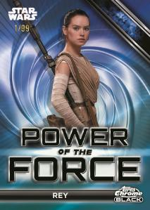 Rey Power of the Force - 2025 Topps Star Wars Smugglers Outpost
