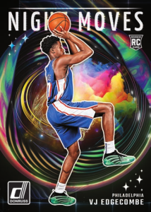 VJ Edgecombe Night Moves - 2025-26 Panini Donruss Basketball