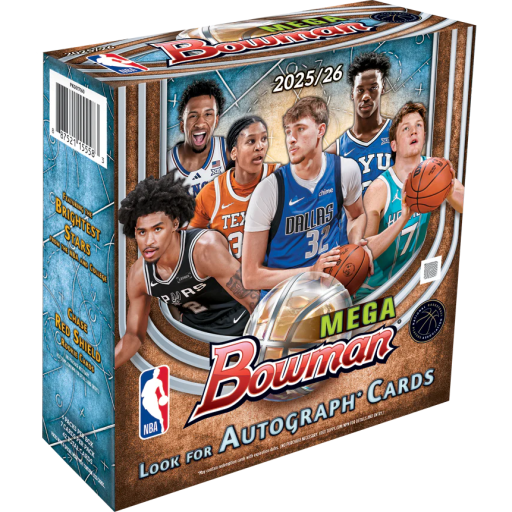 2025 26 Bowman Basketball Mega Box Card –