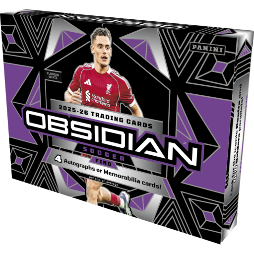 2025 26 Panini Obsidian Soccer Box Card –