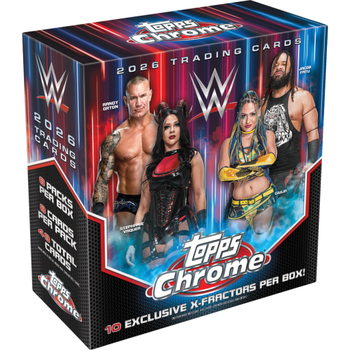 2026 Topps Chrome WWE Mega Box