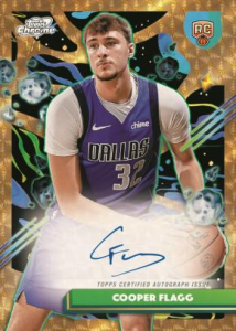 Cooper Flag SuperFractor Autograph - 2025-26 Topps Cosmic Chrome Basketball