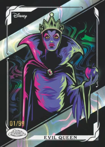 Evil Queen Neon Villains - 2026 Topps Disney Neon