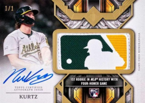 Nick Kurtz Logoman - 2025 Topps Transcendent Collection Baseball