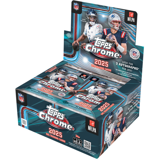 2025 Topps Chrome Football Jumbo Box