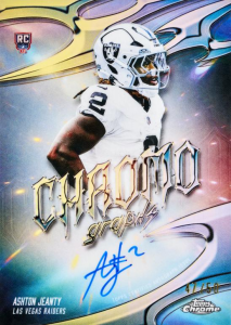 Ashton Jeanty Auto - 2025 Topps Chrome Football