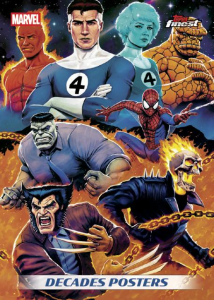 Decades Posters - 2026 Topps Finest Fantastic Four