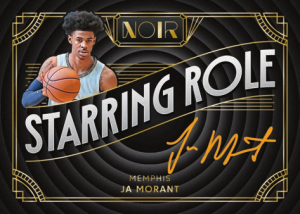 Ja Morant Starring Role Autograph - 2025-26 Panini Noir Basketball
