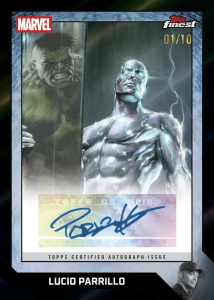 Lucio Parrillo Black Refractor Auto - 2026 Topps Finest Fantastic Four