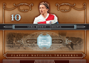 Luka Modric 2006 NT Tribute - 2025-26 Panini National Treasures Road to World Cup Soccer