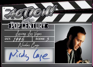 Nicolas Cage And Action Autograph - 2026 Leaf Metal Pop Century
