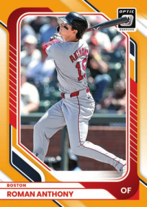 Roman Anthony Base Optic Gold - 2025-26 Panini Donruss Baseball