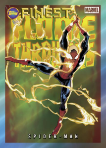 Spider Man Flame Throwers - 2026 Topps Finest Fantastic Four