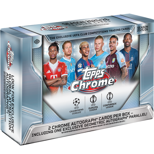 2025-26 Topps Chrome UEFA Club Competitions Soccer Delight