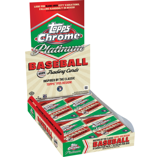 2025 Topps Chrome Platinum Anniversary Baseball Hobby Box