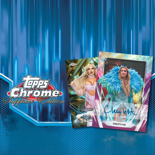 2026 Topps Chrome WWE Sapphire Hobby Box