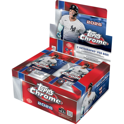 2026 Topps Chrome Baseball Jumbo Box