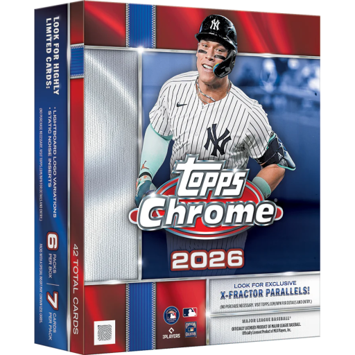 2026 Topps Chrome Baseball Mega Box
