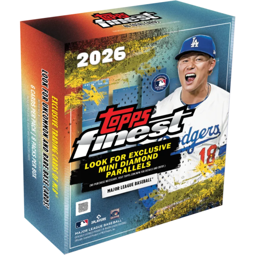 2026 Topps Finest Baseball Mega Box Card – 2026 Topps Finest Baseball Mega Box