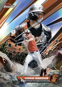 Gunnar Henderson Smashing Through Insert Card – 2026 Topps Bowman 6 Box Baseball Mixer #1 Teams