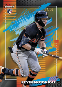 Kevin McGonigle Base Uncommon Gold Card – 2026 Topps Bowman 6 Box Baseball Mixer #1 Teams