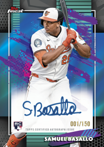 Samuel Basallo Rookie Autograph Blue Card – 2026 Topps Bowman 6 Box Baseball Mixer #1 Teams
