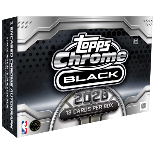 2025-26 Topps Chrome Black Basketball Hobby Box