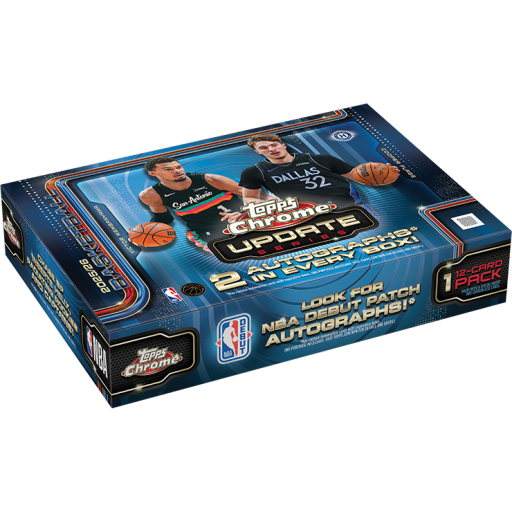 2025-26 Topps Chrome Update Basketball Delight Box