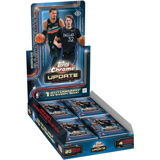 2025 26 Topps Chrome Update Basketball Hobby Box Card – 2025-26 Topps Chrome Update Basketball Hobby Box