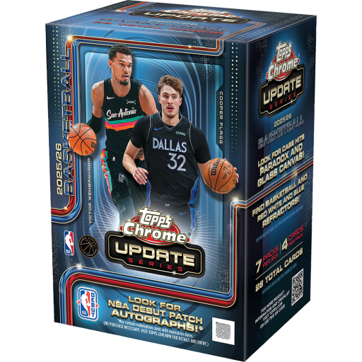 2025-26 Topps Chrome Update Basketball Value Box