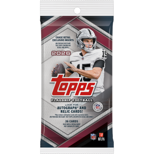 2026 Topps Flagship Football Fat Pack Box