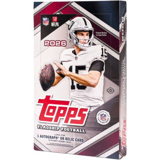 2026 Topps Flagship Football Hobby Box Card – 2026 Topps Flagship Football Hobby Box 4 Box Break #11 Teams