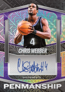 Chris Webber Penmanship Mojo - 2025-26 Panini Prizm Basketball