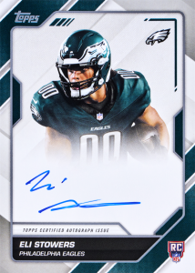 Eli Stowers Flagship First Signatures Card – 2026 Topps Flagship Football Hobby Box 4 Box Break #11 Teams