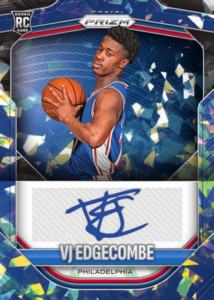 VJ Edgecombe Autograph - 2025-26 Panini Prizm Basketball