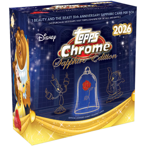 2026 Topps Chrome Disney Sapphire Edition
