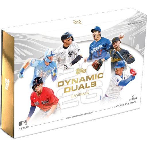 2026 Topps Dynamic Duals Baseball Hobby Box