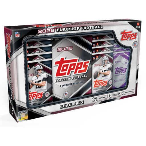 2026 Topps Flagship Football Club Super Box