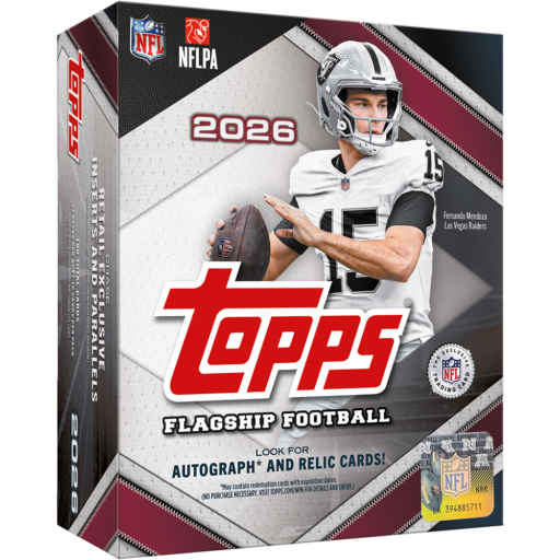 2026 Topps Flagship Football Mega Box