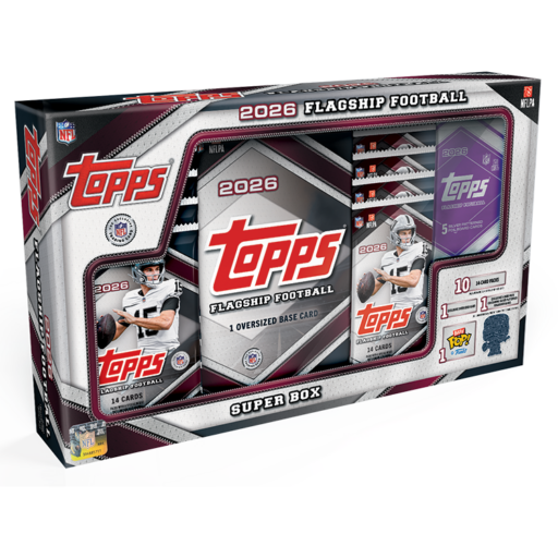 2026 Topps Flagship Football Super Box