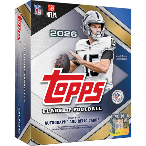 2026 Topps Flagship Football Walmart Mega Box